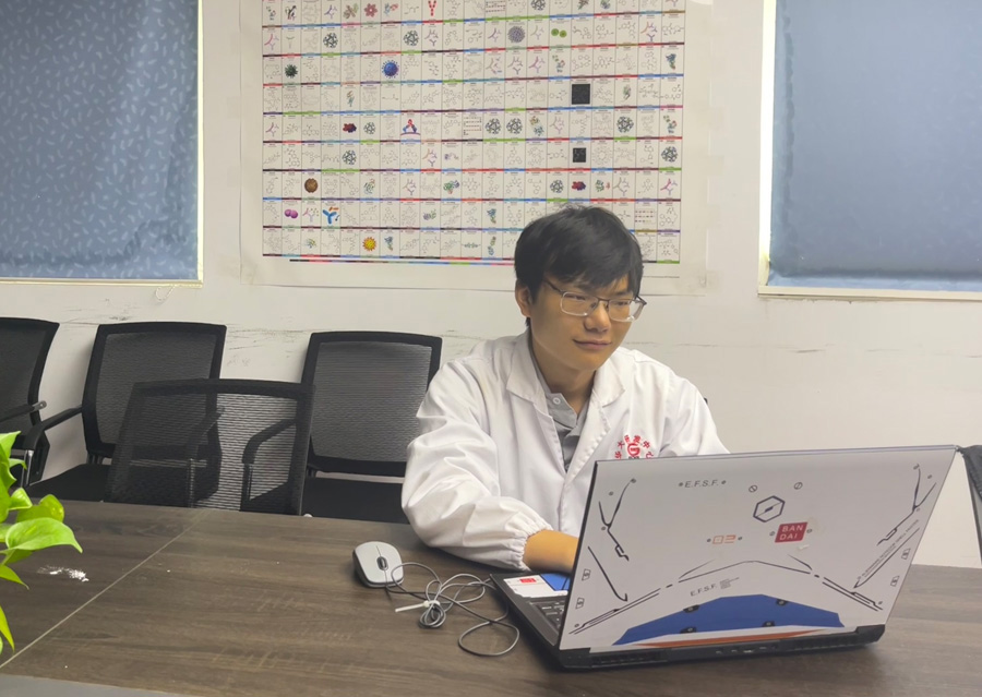 2022年度尊龙凯时·(新)人生就是搏!医药金穗斗争者——蔡一凡